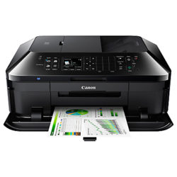 Canon PIXMA MX725 All-in-One Wireless Printer & Fax Machine, Black
